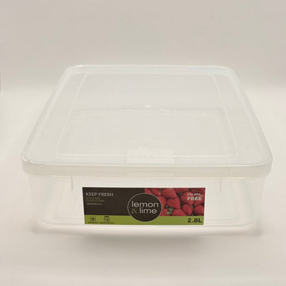 Lemon & Lime 2.8L Stackable Kitchen Storage Container