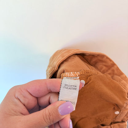 Glassons Womens Denim Skirt Tan - Size 8