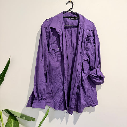Connor Size XXL Long-Sleeved Button-Up Shirt