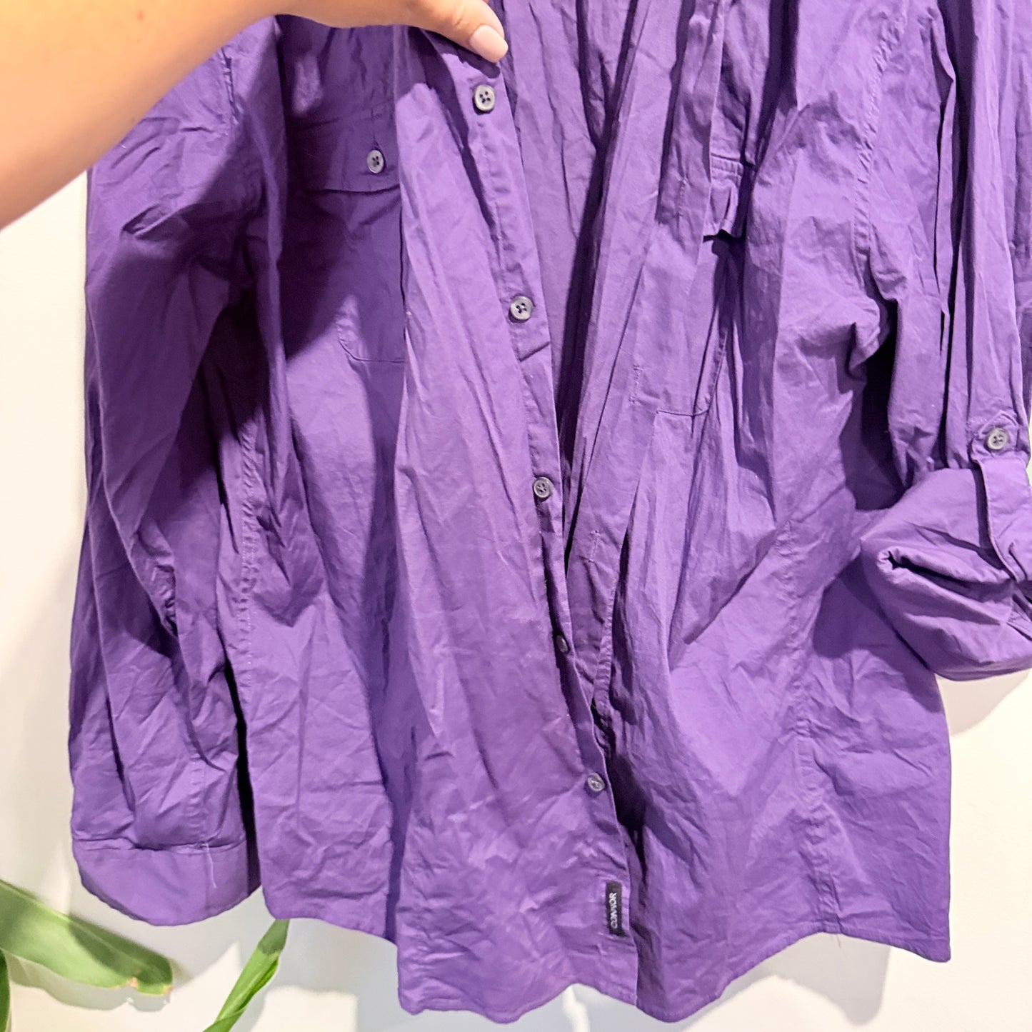 Connor Size XXL Long-Sleeved Button-Up Shirt
