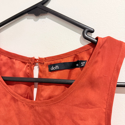 Dotti Size 14 Tank Blouse