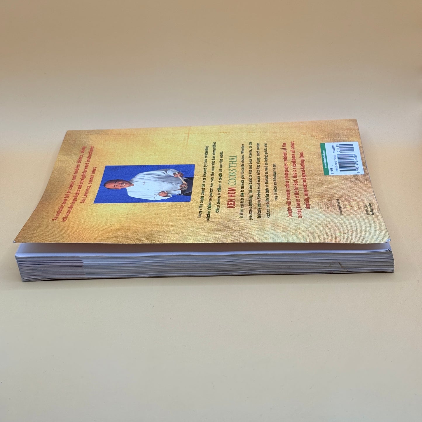 Ken Hom Cooks Thai by Ken Hom (signed)