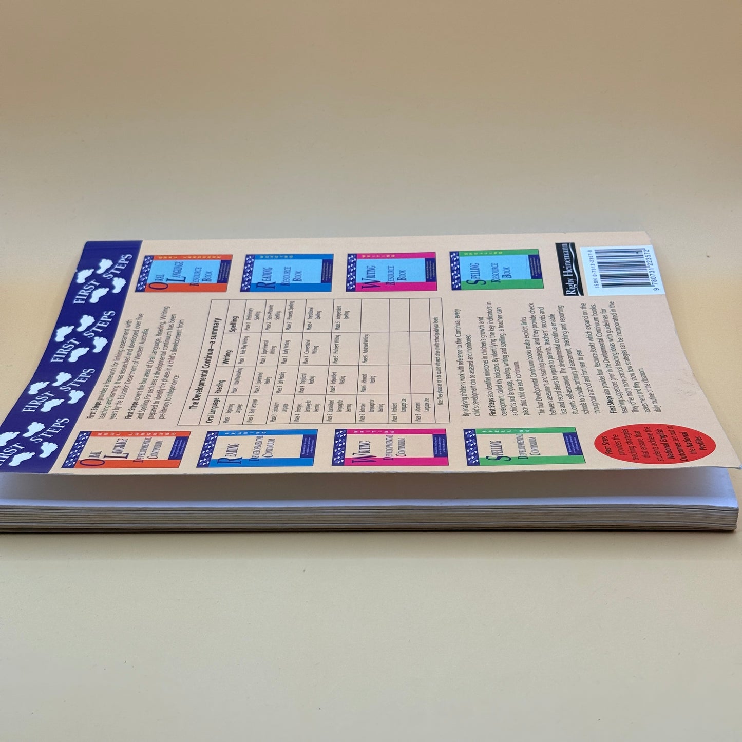 Writing Developmental Continuum by Education Department of Western Australia