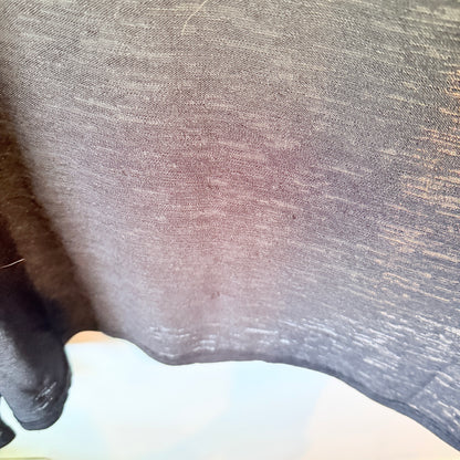 Mirrou Open Front Longline Cardigan Black - Size L