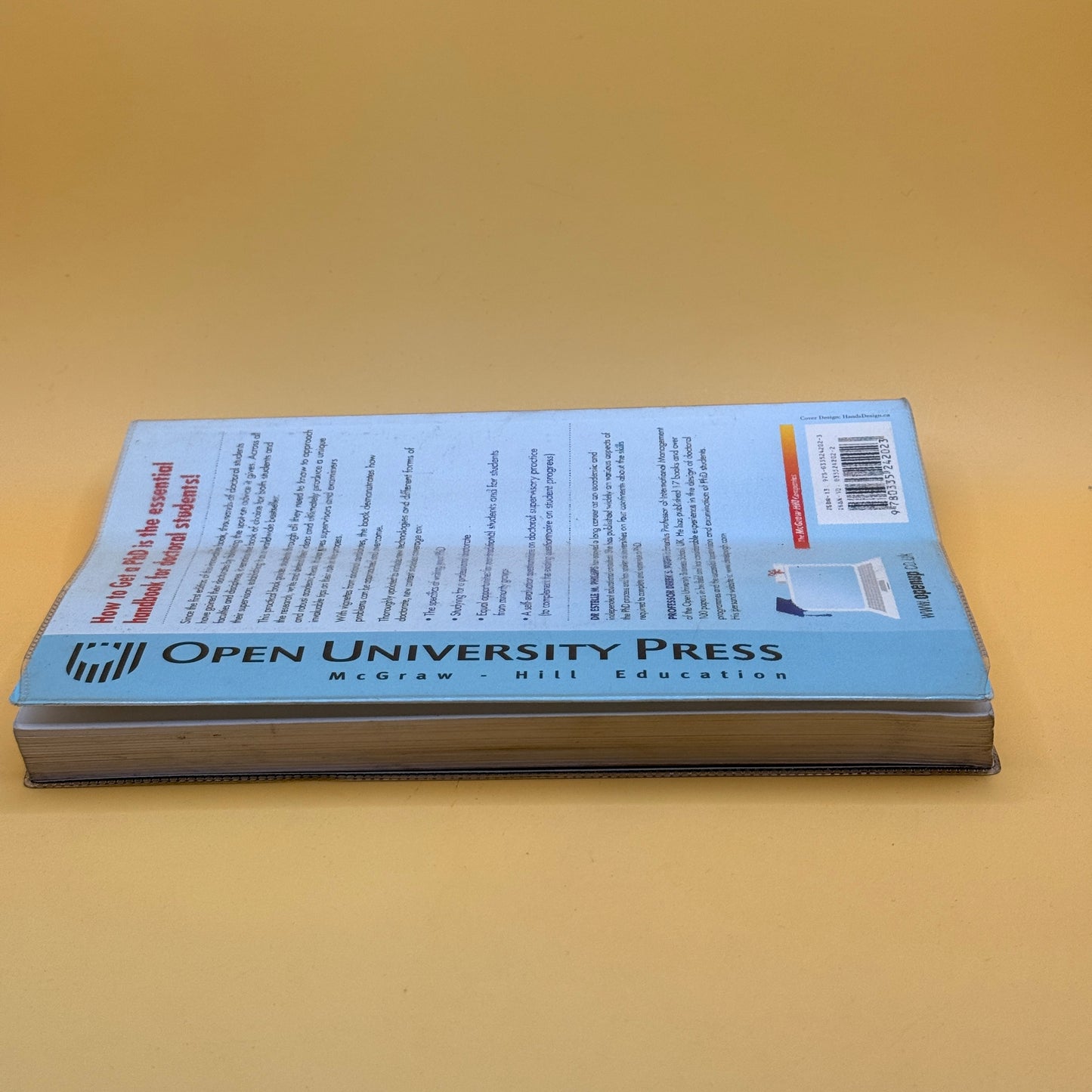 How To Get a PhD by Estelle M. Phillips and Derek S. Pugh