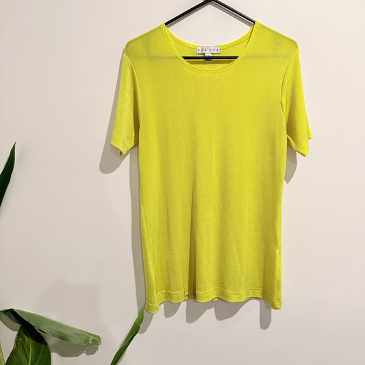 Chacha (NZ Made) Size 12 Short-Sleeved Top