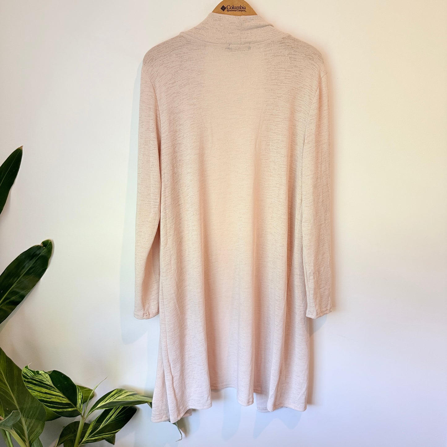 Mirrou Open Front Longline Cardigan - Size L