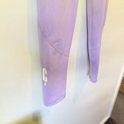 Clique Purple & Mint Green Compression Leggings - Size 10