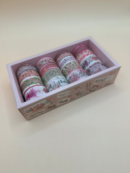 20pc Floral Washi Tape Set