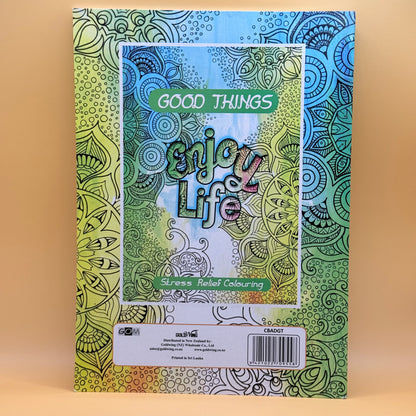 Enjoy Life Stress Relief Colouring Book