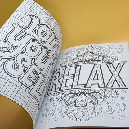 Enjoy Life Stress Relief Colouring Book