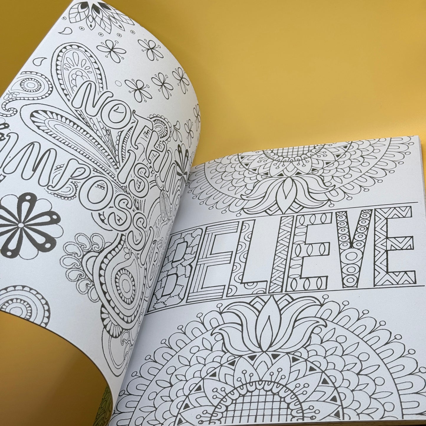 Enjoy Life Stress Relief Colouring Book