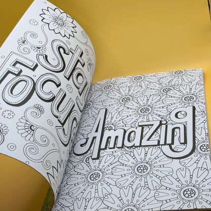 Enjoy Life Stress Relief Colouring Book