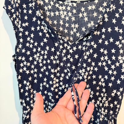 Cut Label Viscose Size 10 Stars Dress