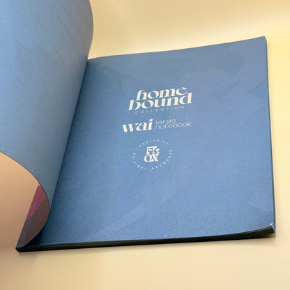 FLOX Home Bound Collection Wai Large Dot Grid Notebook