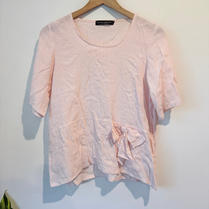 Succhi Collection by Susie Holland Viscose Light Patterned Top - 48cm U/Arm