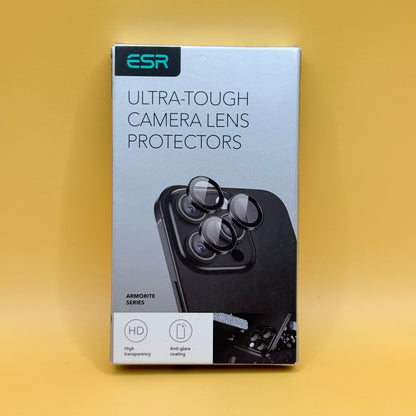 ESR Ultra-Tough Camera Lens Protectors for iPhone 16 Pro Max / 16 Pro / 15 Pro Max / 14 Pro Max (Armorite Series)