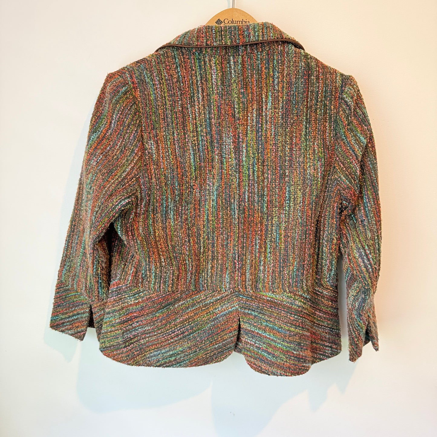 Mei Mei Textured Tweed Style Jacket – Size 12