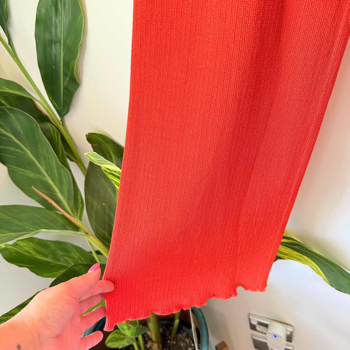 Glassons Rib Knit Wide Leg Pants - Size 10