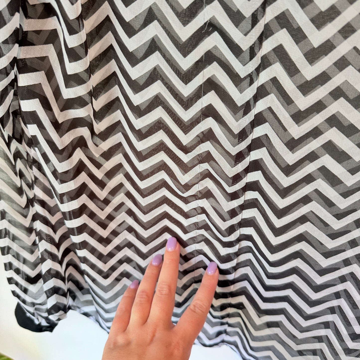 Annabel’s Closet Chevron Blouse – Size 12