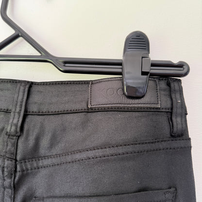 KOOKAI Coated Skinny Jeans Black - Size 36