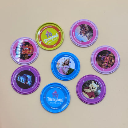 Disneyland 70th Anniversary Collectible Token Set