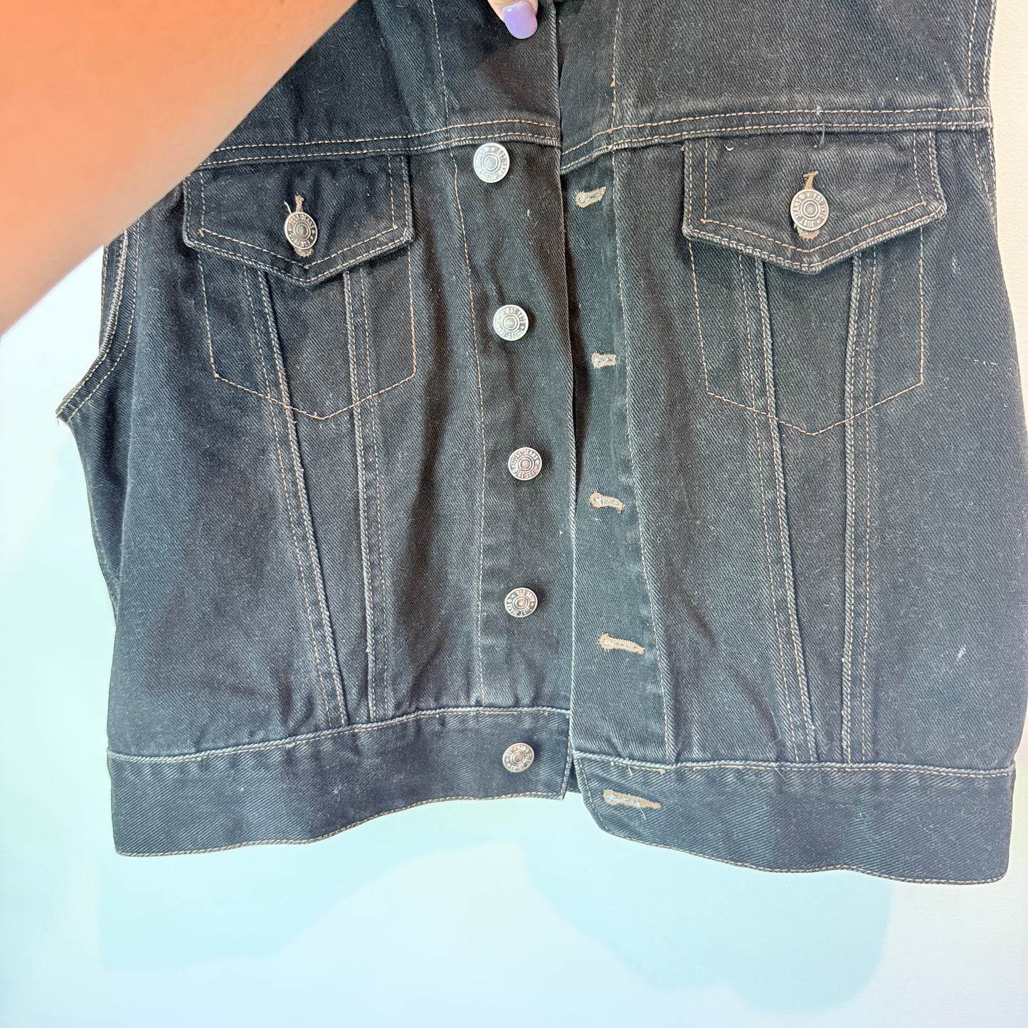 Vintage Just Jeans Denim Vest – Size L