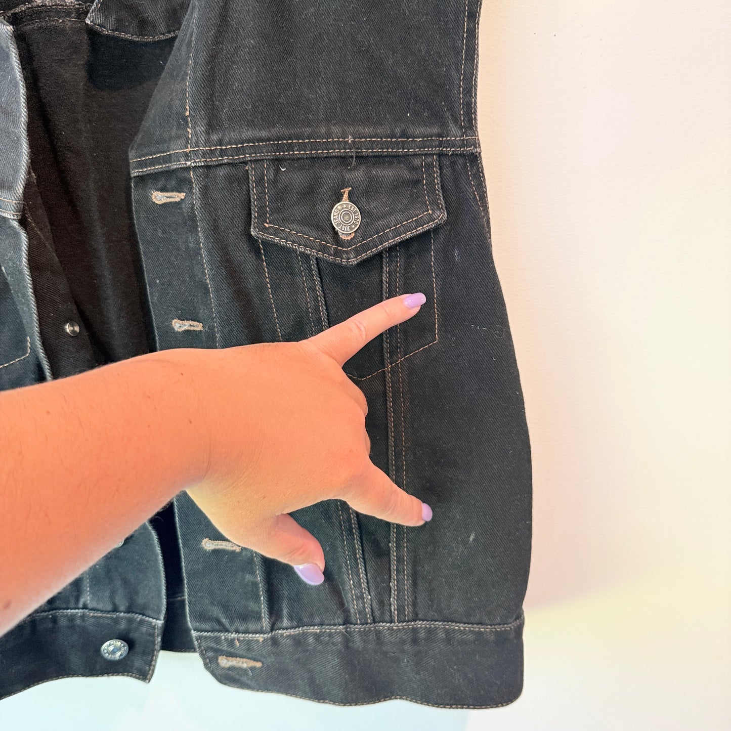 Vintage Just Jeans Denim Vest – Size L