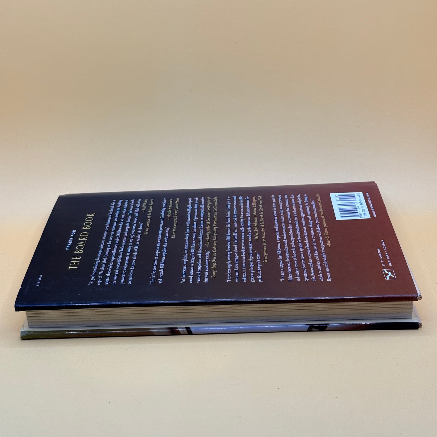 The Board Book: An Insider’s Guide for Directors and Trustees by William G. Bowen