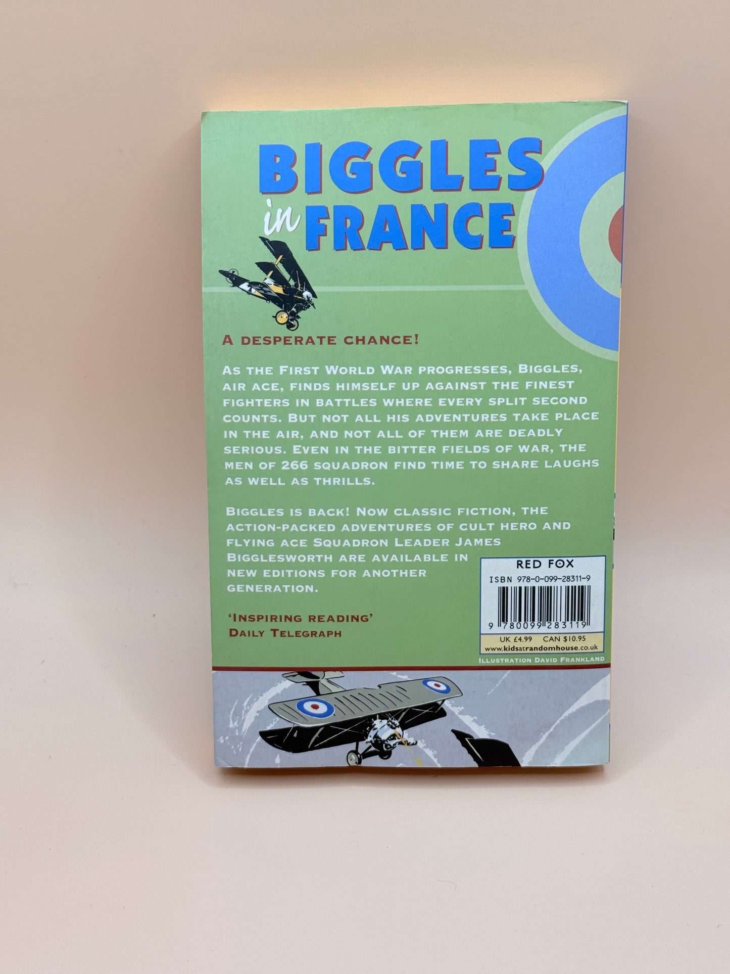 Biggles in France by Captain W.E. Johns