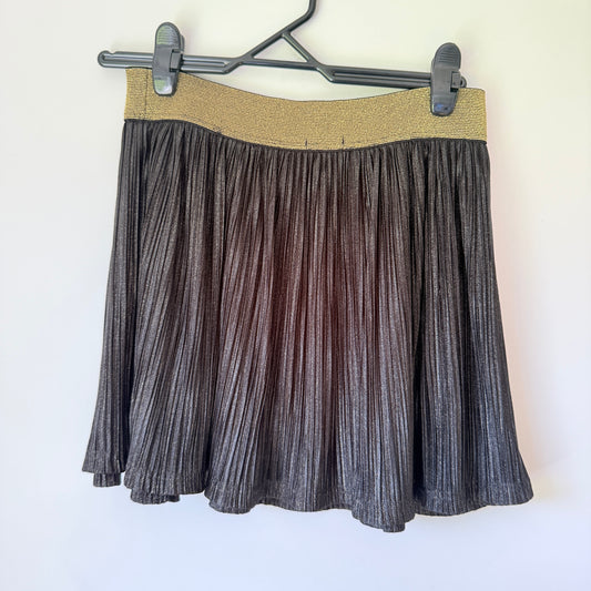 Chicabooti Black Pleated Mini Skirt - Size 10