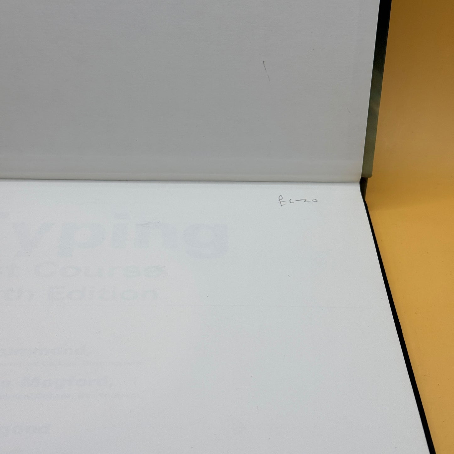Typing First Course (Fourth Edition) by Archie Drummond and Anne Coles-Mogford