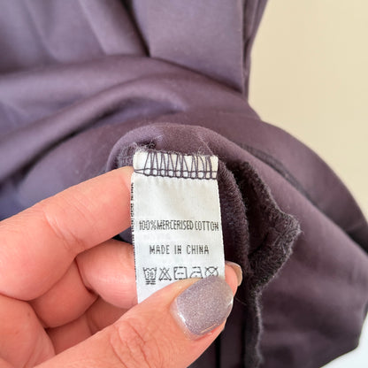 Esplande S Long T-Shirt Dress Side Button Hems