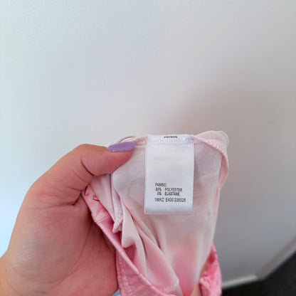 Mirrou Pink Floral Maxi Skirt – Size M