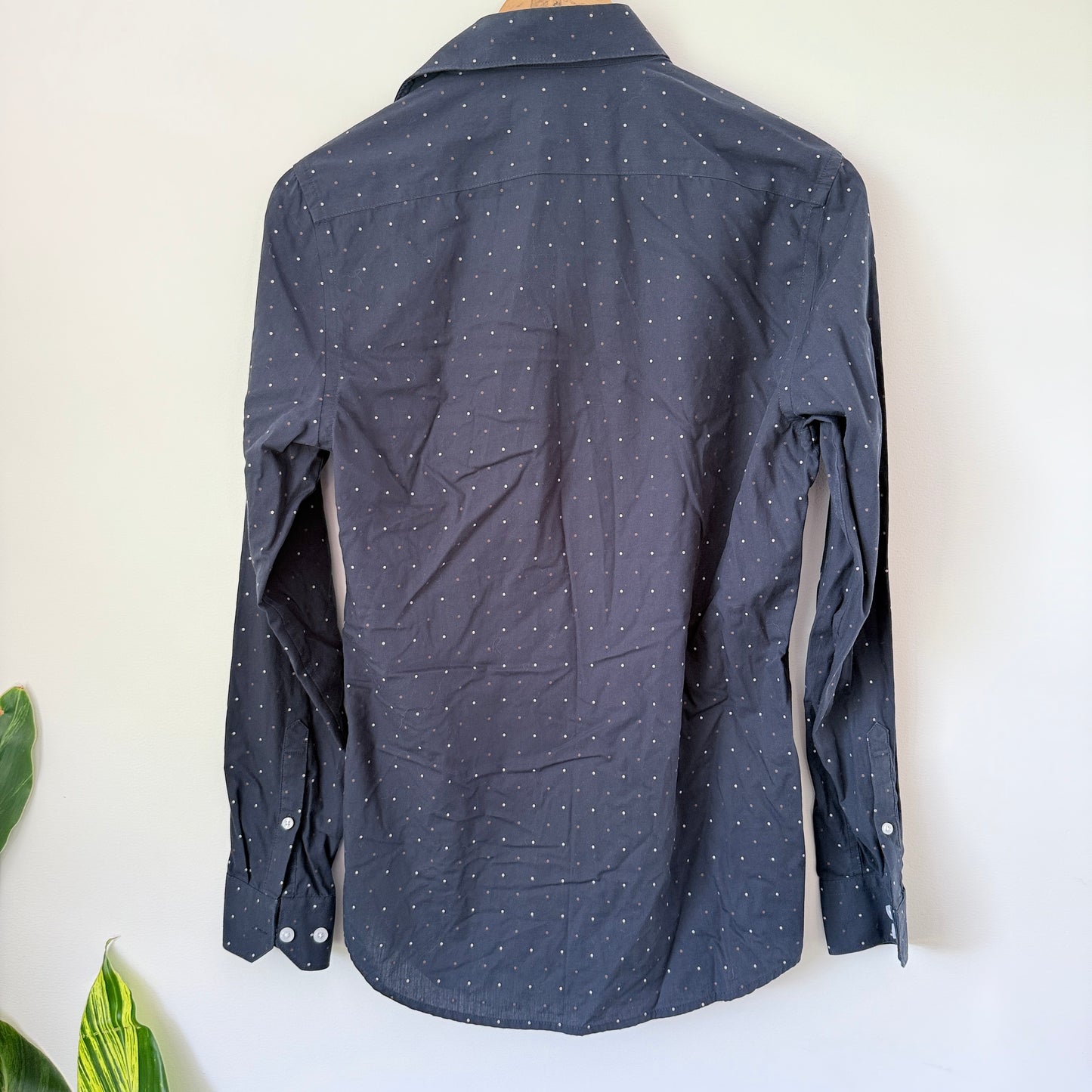 RW & Co XS Dark Navy Blue Long-Sleeved Shirt