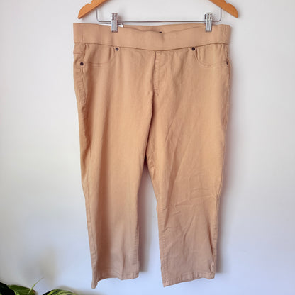 Urban Jeans Co. Camel Crop Jeans – Size 14