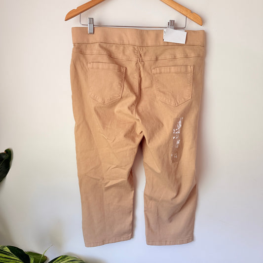 Urban Jeans Co. Camel Crop Jeans – Size 14