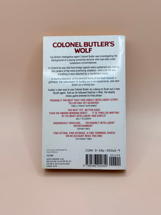 Colonel Butler’s Wolf by Anthony Price