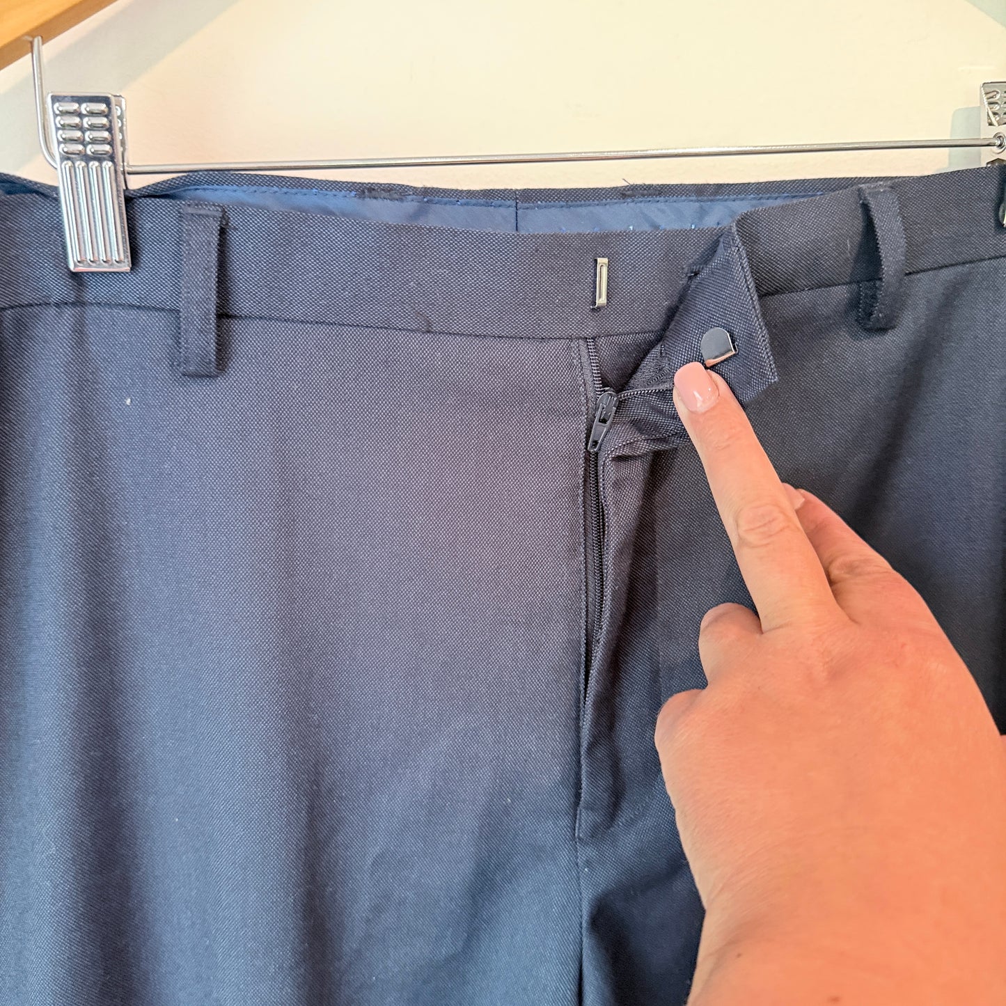 H. Brothers Size 112 Straight-Leg Trousers