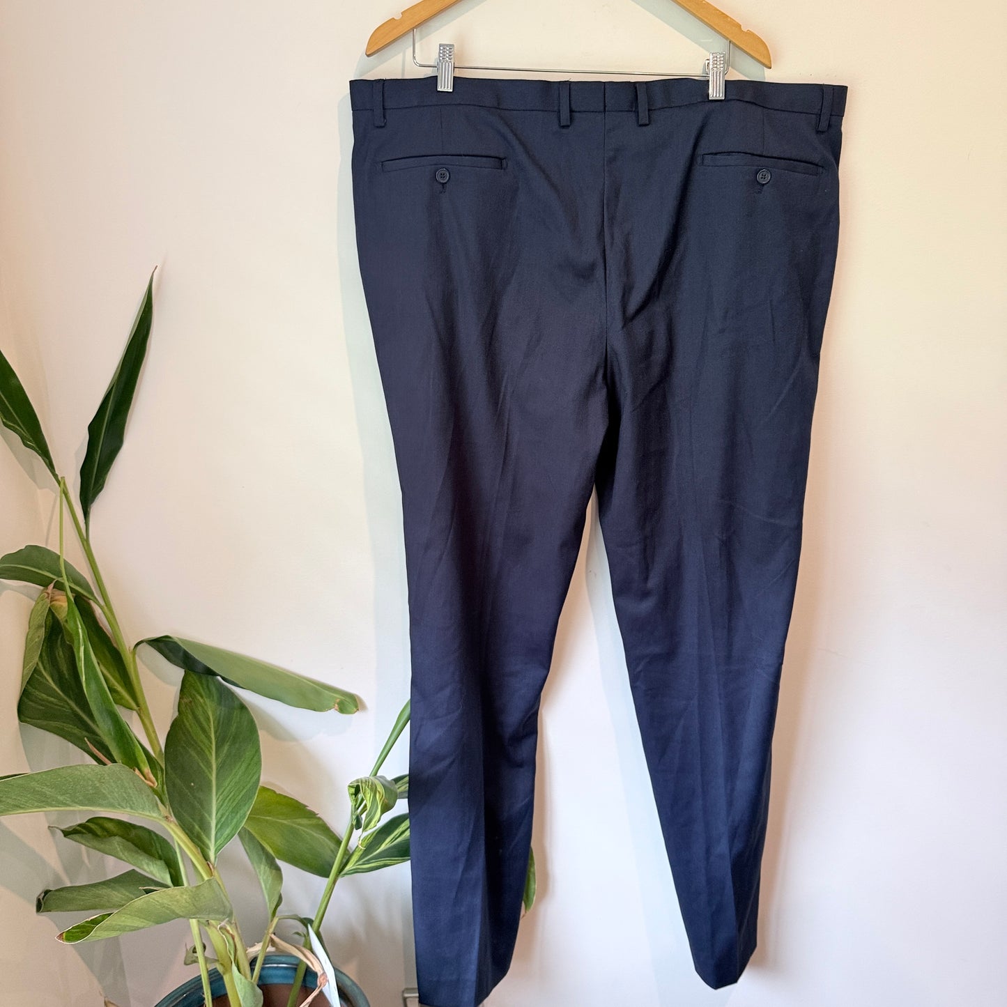 H. Brothers Size 112 Straight-Leg Trousers