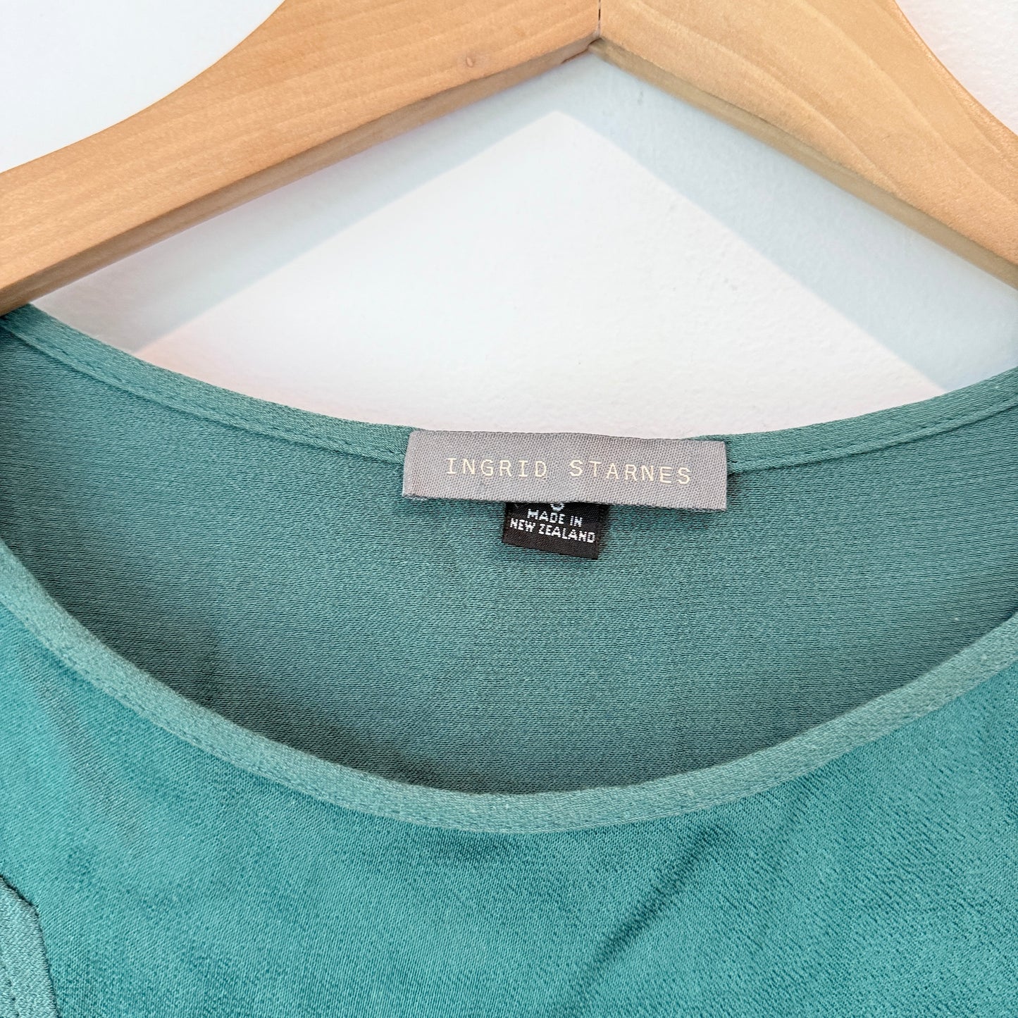 Ingrid Starnes Size S Midi Dress with Self-Tie Waist