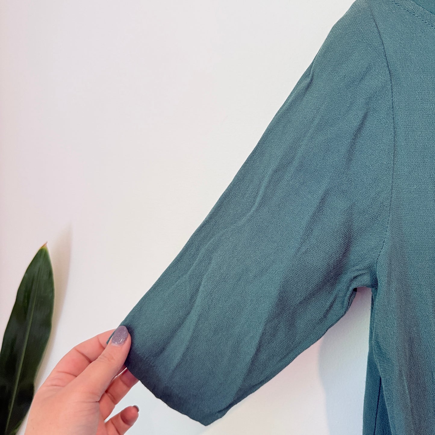 Ingrid Starnes Size S Midi Dress with Self-Tie Waist