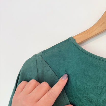 Ingrid Starnes Size S Midi Dress with Self-Tie Waist