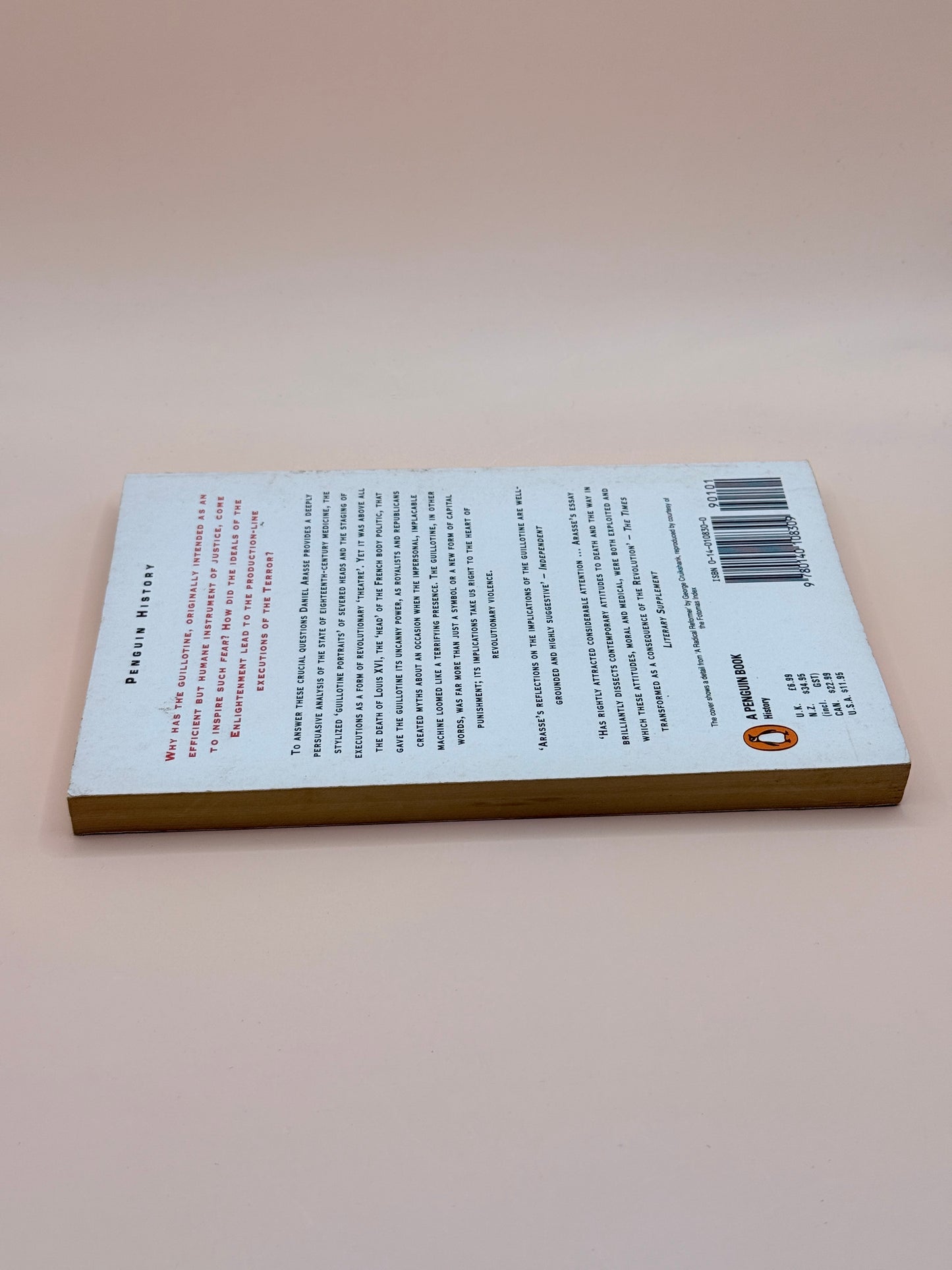 The Guillotine and the Terror by Daniel Arasse