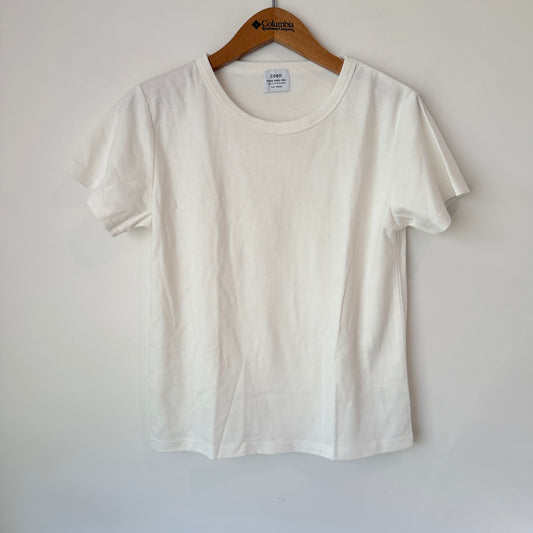 Coen Size U/Arm to U/Arm 46cm Vintage White Shirt