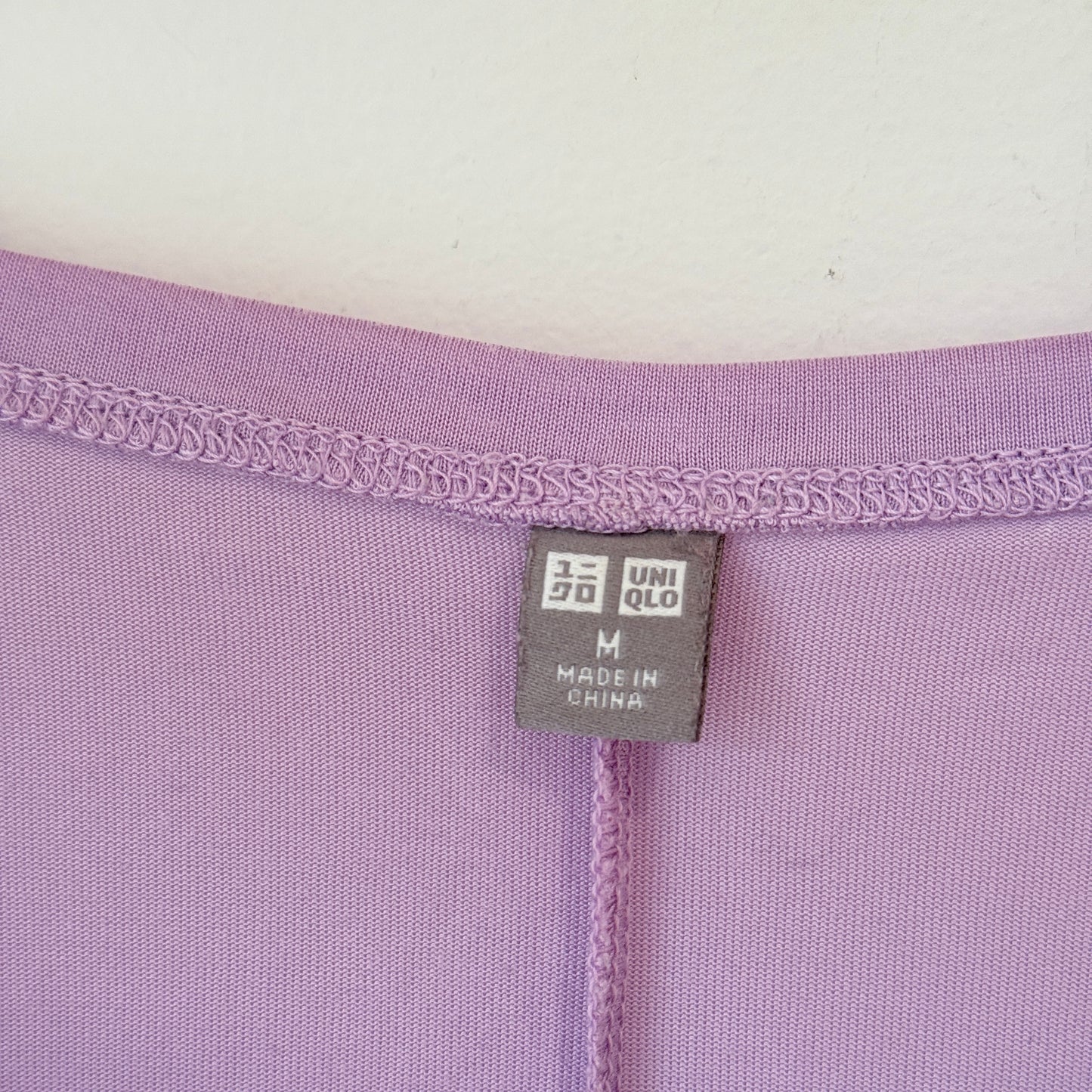 Uniqlo Size M Purple Short-Sleeved T-Shirt