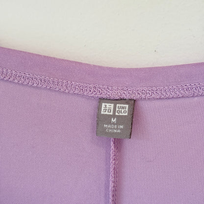 Uniqlo Size M Purple Short-Sleeved T-Shirt