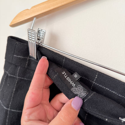 Whistle Size 16 Plaid Mini Skirt