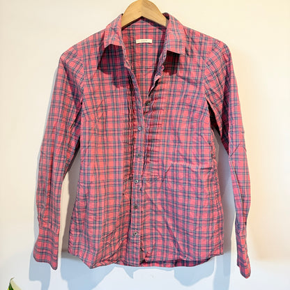 J. Crew U/Arm 44 Women's Plaid Button-Down Shirt