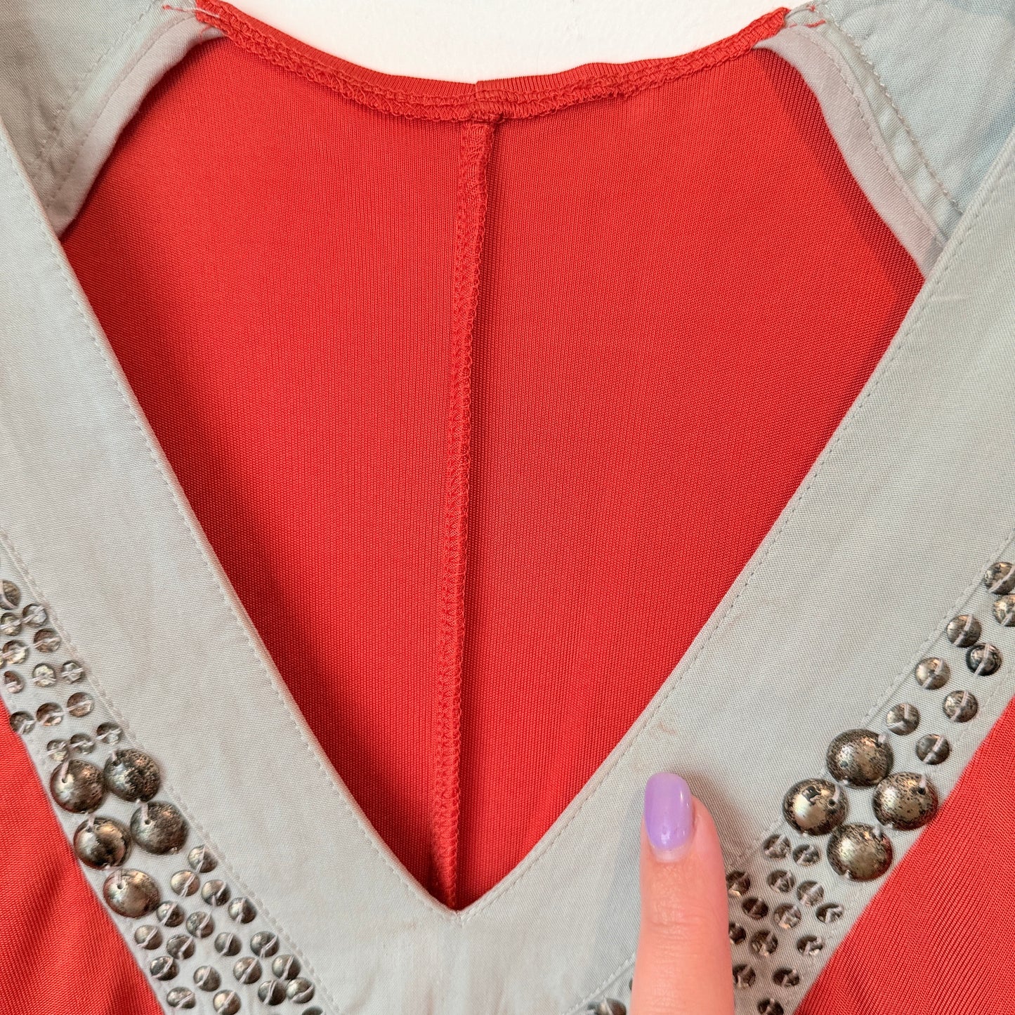 Brand Unknown Cold-Shoulder Mini Dress - 41cm U/arm